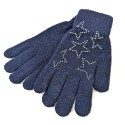 Twinkle Twinkle Gloves - Navy Blue