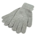 Glove - Grey Snowflake