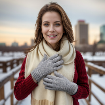 Glove - Grey Dog Glove - Grey Dog