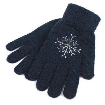 Glove - Blue Snowflake Glove - Blue Snowflake